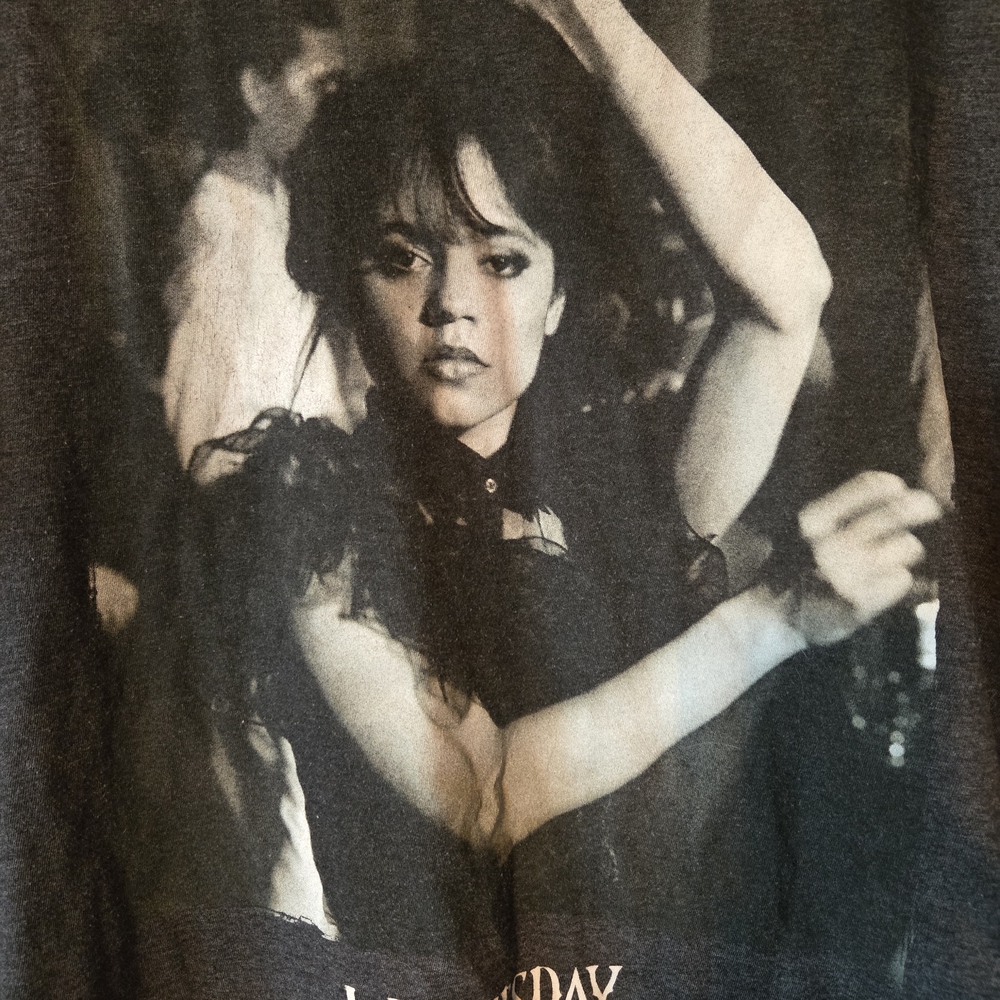 Dark Gray Graphic Short Sleeve Tee - Picture 2 of 4